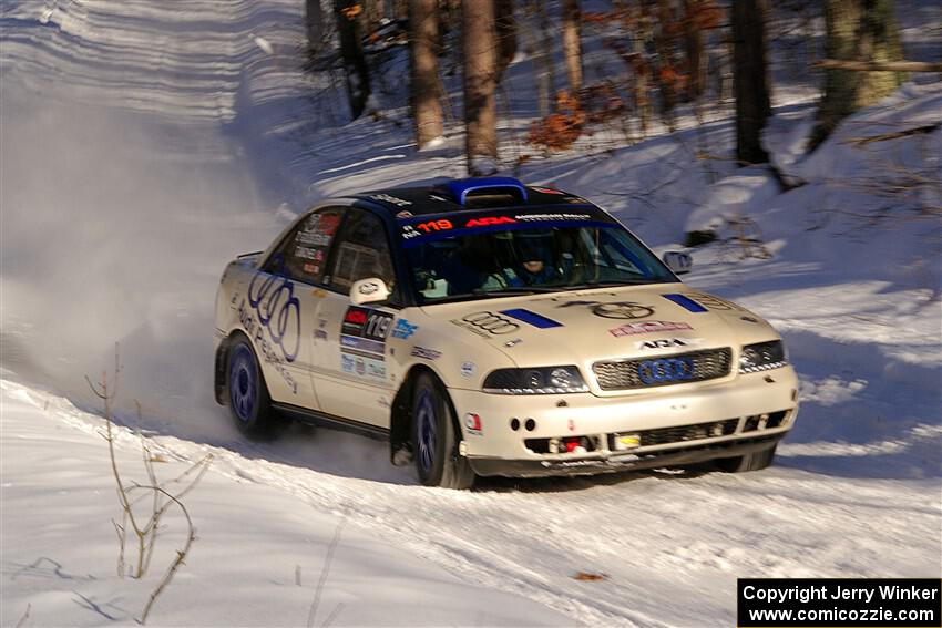 Tim Michel / Zack Goldstein Audi A4 Quattro on SS13, Sage Creek-Vondette.