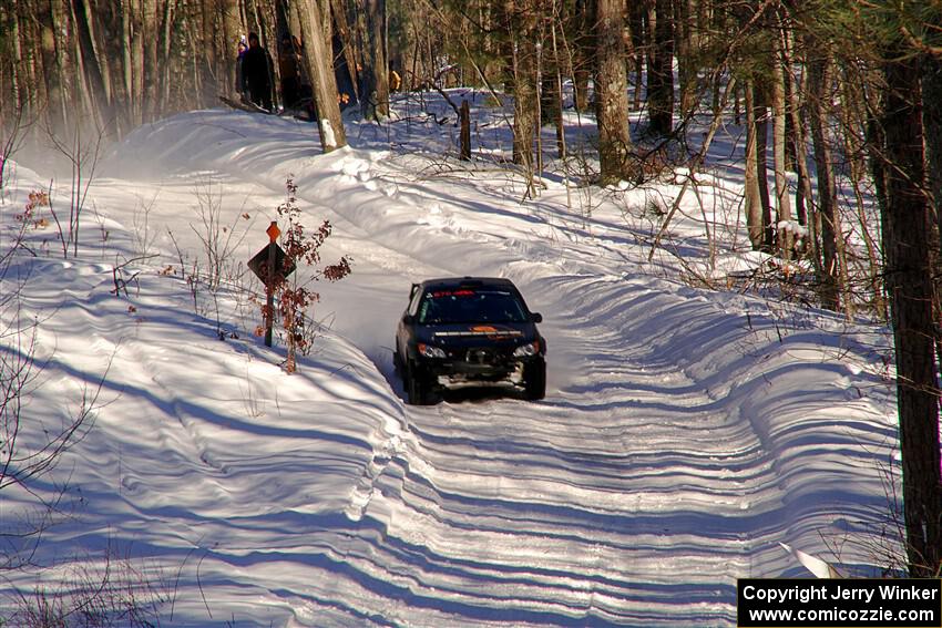 Sam Jacques / Kyle Cooper Subaru Impreza on SS13, Sage Creek-Vondette.