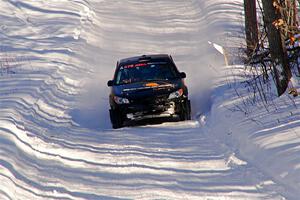 Sam Jacques / Kyle Cooper Subaru Impreza on SS13, Sage Creek-Vondette.