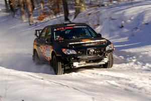 Sam Jacques / Kyle Cooper Subaru Impreza on SS13, Sage Creek-Vondette.
