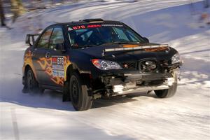 Sam Jacques / Kyle Cooper Subaru Impreza on SS13, Sage Creek-Vondette.