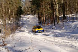 Tom Mayer / Dillon McKenna Subaru WRX on SS13, Sage Creek-Vondette.
