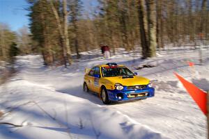 Tom Mayer / Dillon McKenna Subaru WRX on SS13, Sage Creek-Vondette.