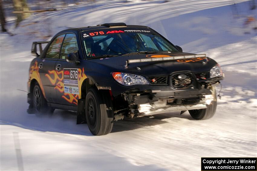 Sam Jacques / Kyle Cooper Subaru Impreza on SS13, Sage Creek-Vondette.
