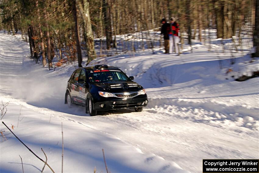 Erik Buetow / Jordan Buetow Subaru Impreza on SS13, Sage Creek-Vondette.