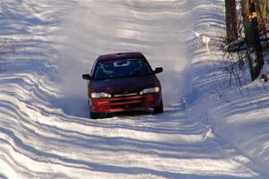 Naoki Ishibashi / Trevor Haight Subaru Impreza on SS13, Sage Creek-Vondette.