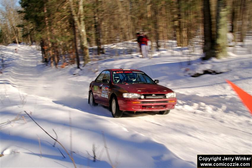Naoki Ishibashi / Trevor Haight Subaru Impreza on SS13, Sage Creek-Vondette.