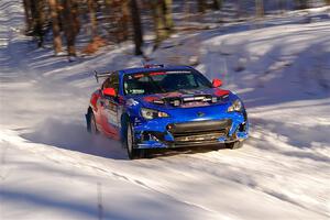 Santiago Iglesias / R.J. Kassel Subaru BRZ on SS13, Sage Creek-Vondette.