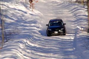 Sandy Liversidge / Tiago Lourenco Mazda Speed 3 on SS13, Sage Creek-Vondette.