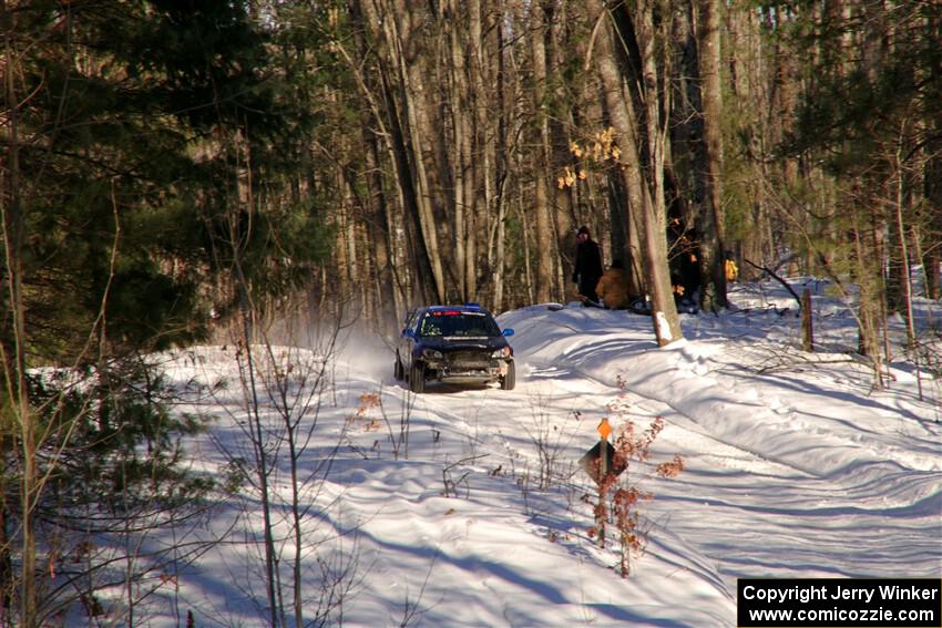 Evan Mosley / Brandon Opperthauser Subaru WRX on SS13, Sage Creek-Vondette.