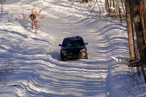 Evan Mosley / Brandon Opperthauser Subaru WRX on SS13, Sage Creek-Vondette.