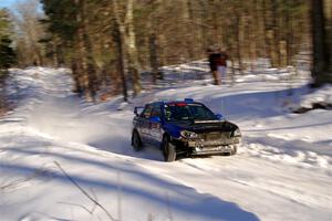 Evan Mosley / Brandon Opperthauser Subaru WRX on SS13, Sage Creek-Vondette.