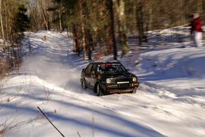 Andy Cowan / John Vinti VW Jetta VR6 on SS13, Sage Creek-Vondette.