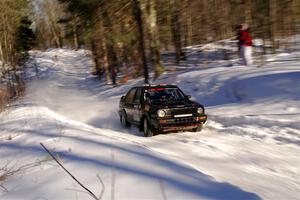 Andy Cowan / John Vinti VW Jetta VR6 on SS13, Sage Creek-Vondette.