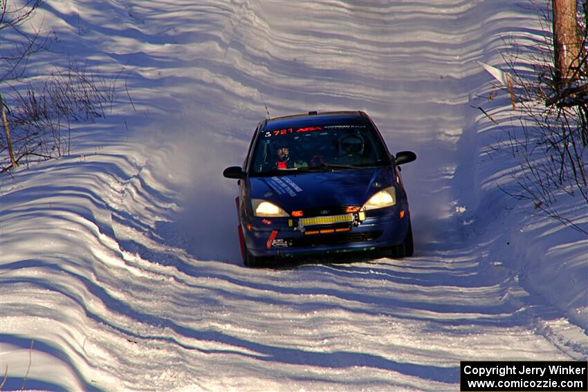 Luke Quilliams / Eric Dieterich Ford Focus SE on SS13, Sage Creek-Vondette.