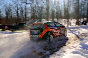 Stepan Kravets / Bohdan Kravets Ford Fiesta ST on SS13, Sage Creek-Vondette.