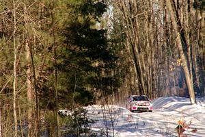 Brad Hayosh / Neil Moser Subaru WRX STi on SS13, Sage Creek-Vondette.