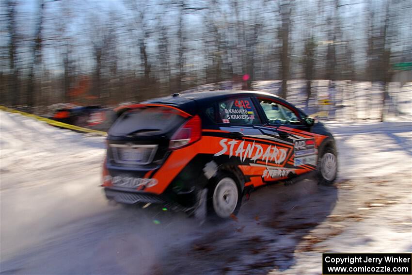 Stepan Kravets / Bohdan Kravets Ford Fiesta ST on SS13, Sage Creek-Vondette.