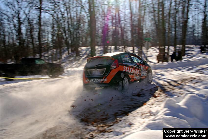 Stepan Kravets / Bohdan Kravets Ford Fiesta ST on SS13, Sage Creek-Vondette.