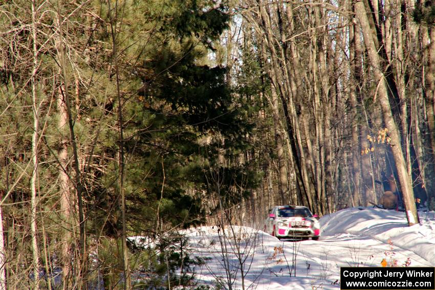Brad Hayosh / Neil Moser Subaru WRX STi on SS13, Sage Creek-Vondette.