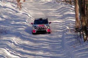 Brad Hayosh / Neil Moser Subaru WRX STi on SS13, Sage Creek-Vondette.