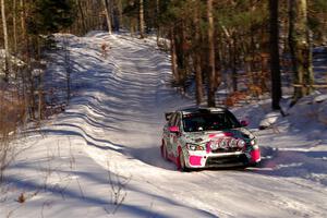 Brad Hayosh / Neil Moser Subaru WRX STi on SS13, Sage Creek-Vondette.