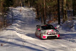Brad Hayosh / Neil Moser Subaru WRX STi on SS13, Sage Creek-Vondette.