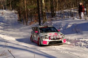 Brad Hayosh / Neil Moser Subaru WRX STi on SS13, Sage Creek-Vondette.