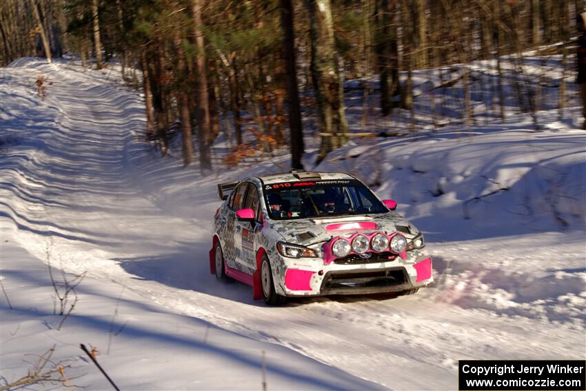 Brad Hayosh / Neil Moser Subaru WRX STi on SS13, Sage Creek-Vondette.