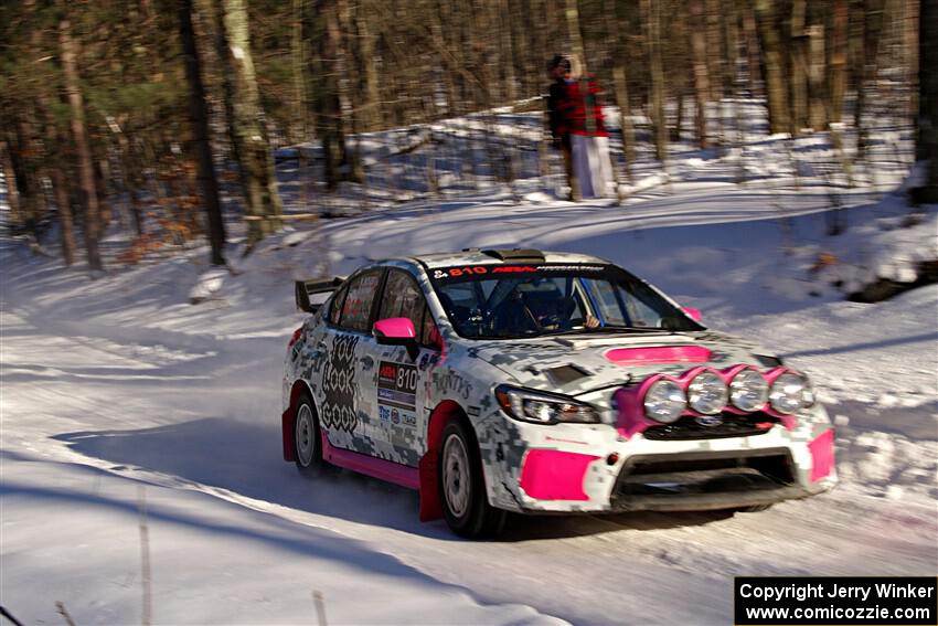 Brad Hayosh / Neil Moser Subaru WRX STi on SS13, Sage Creek-Vondette.