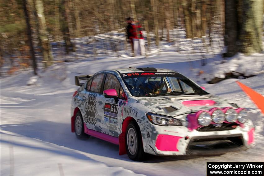 Brad Hayosh / Neil Moser Subaru WRX STi on SS13, Sage Creek-Vondette.