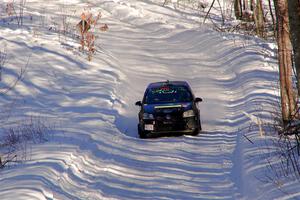 Scott James / Michelle Donovan VW GTI on SS13, Sage Creek-Vondette.