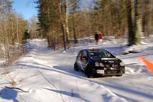 Scott James / Michelle Donovan VW GTI on SS13, Sage Creek-Vondette.