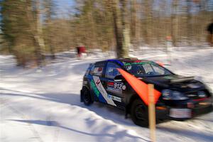 Scott James / Michelle Donovan VW GTI on SS13, Sage Creek-Vondette.