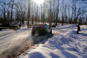 Scott James / Michelle Donovan VW GTI on SS13, Sage Creek-Vondette.