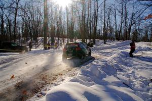 Scott James / Michelle Donovan VW GTI on SS13, Sage Creek-Vondette.