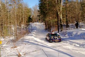 Mike Carr / Jeremy Agostino Subaru WRX STi on SS13, Sage Creek-Vondette.