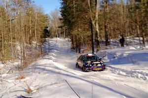 Mike Carr / Jeremy Agostino Subaru WRX STi on SS13, Sage Creek-Vondette.