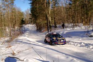 Mike Carr / Jeremy Agostino Subaru WRX STi on SS13, Sage Creek-Vondette.