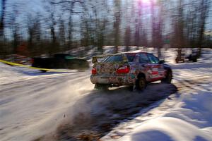Mike Carr / Jeremy Agostino Subaru WRX STi on SS13, Sage Creek-Vondette.