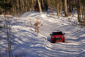 Cristian Perocarpi / Carlos Schrunder MINI Cooper JCW on SS13, Sage Creek-Vondette.