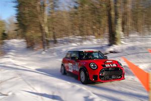Cristian Perocarpi / Carlos Schrunder MINI Cooper JCW on SS13, Sage Creek-Vondette.