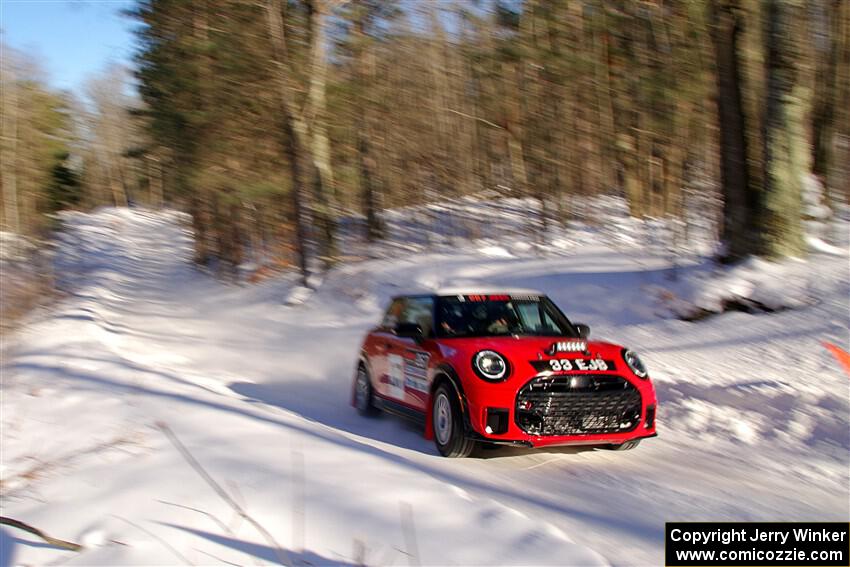 Cristian Perocarpi / Carlos Schrunder MINI Cooper JCW on SS13, Sage Creek-Vondette.