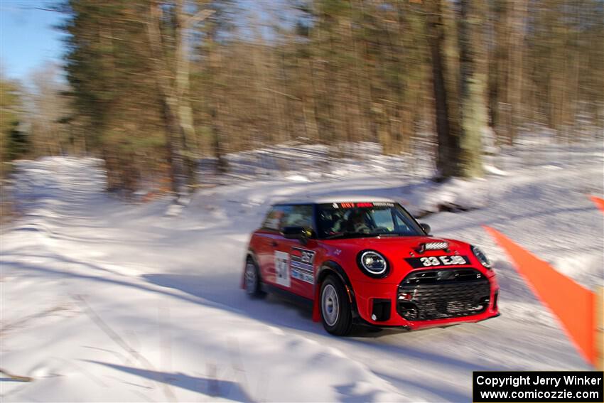 Cristian Perocarpi / Carlos Schrunder MINI Cooper JCW on SS13, Sage Creek-Vondette.