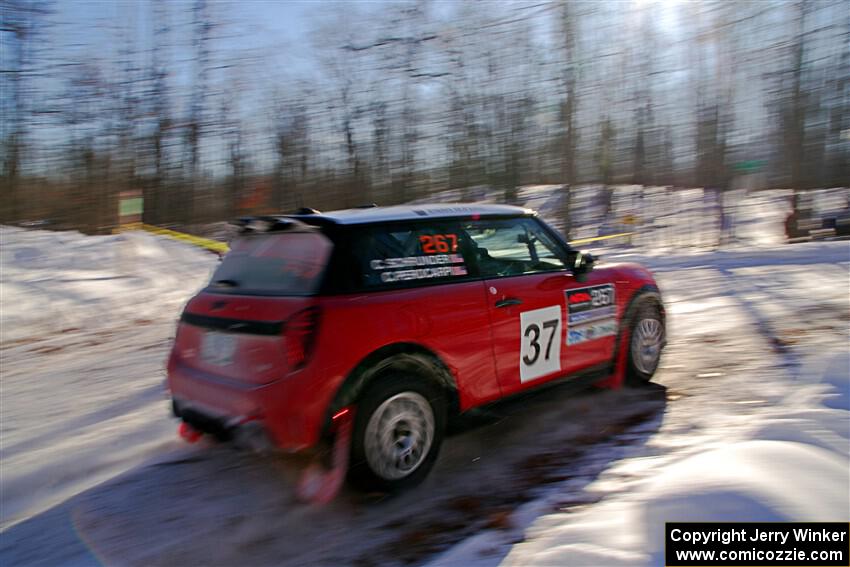 Cristian Perocarpi / Carlos Schrunder MINI Cooper JCW on SS13, Sage Creek-Vondette.