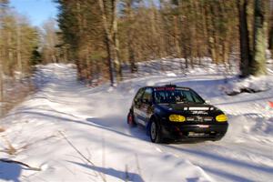 Chase Blakely / Mike Callaway VW GTI GLX on SS13, Sage Creek-Vondette.