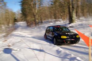 Chase Blakely / Mike Callaway VW GTI GLX on SS13, Sage Creek-Vondette.
