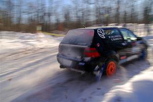 Chase Blakely / Mike Callaway VW GTI GLX on SS13, Sage Creek-Vondette.
