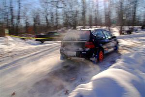 Chase Blakely / Mike Callaway VW GTI GLX on SS13, Sage Creek-Vondette.