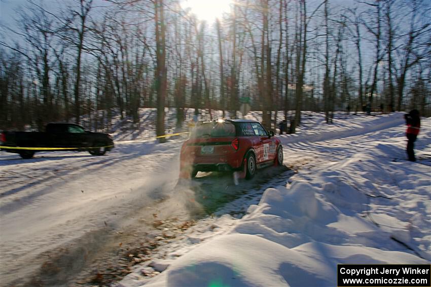 Cristian Perocarpi / Carlos Schrunder MINI Cooper JCW on SS13, Sage Creek-Vondette.